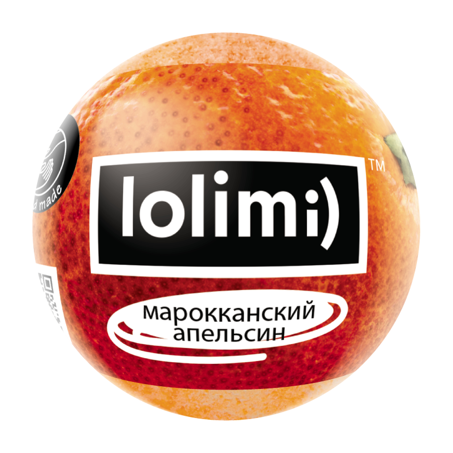 Бомба для ванн LOLIMI) Марокканский апельсин 135 г Калина-Бел/48/ОПТ