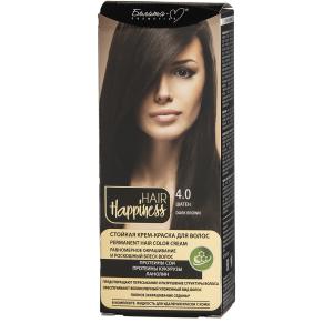 Крем-краска для волос HAIR Happiness тон №4.0 шатен Белита-М