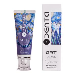 Паста зубная ODENTA  ART FLOWERS Whitening Floral Mint 75 мл Модум