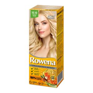 Крем-краска для волос Rowena стойкая тон 10.10 светлый блонд Экми-Колор