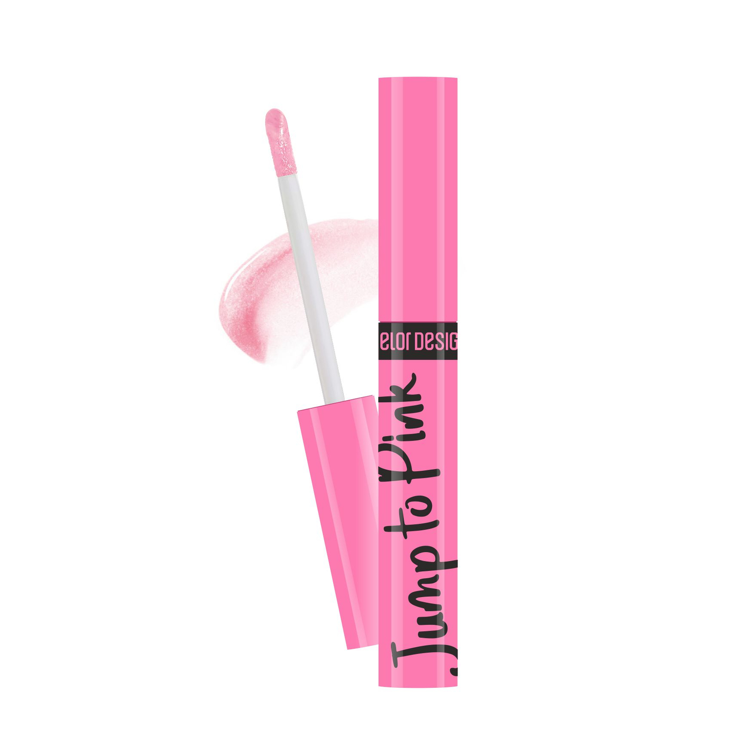 Блеск для губ Belor Design Jump to pink меняющий цвет холодный розовый 7г Belor Design/5/ОПТ