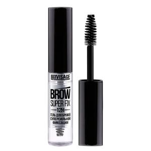 Гель для бровей суперсильной фиксации LUXVISAGE BROW SUPER FIX 12H Бесцветный