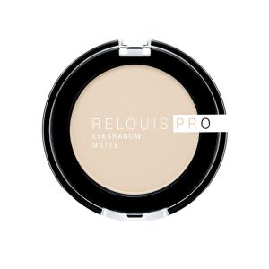 Тени для век PRO EYESHADOW MATTE Relouis белый 11 ivory матовые