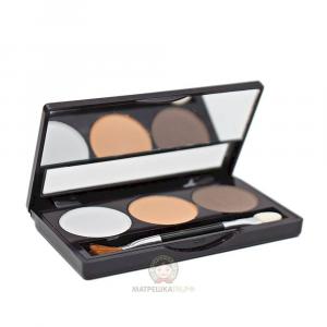 Тени для век 3-х цветные Smart 6 г тон 302 L'ATUAGE COSMETIC /4/ОПТ