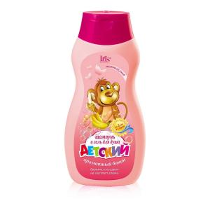 Шампунь и гель для душа для детей Детская линия  не щиплет глазки   IRIS