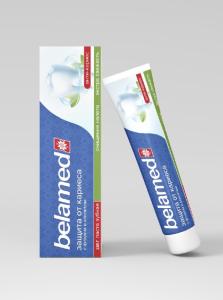 Паста зубная Belamed Защита от кариеса с фтором и ксилитом 135 г Модум/20/ОПТ