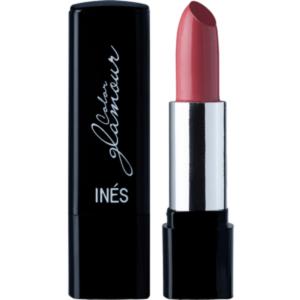 Губная помада  Ines розовый №25 малиновый 