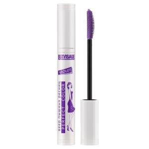 Тушь веер пышных ресниц Perfect Color LUXVISAGE фиолетовый    веер пышных ресниц