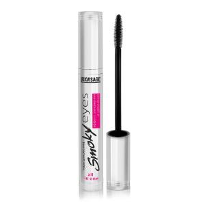 Тушь для ресниц LUXVISAGE Smoky eyes эффект умножения и удлинения Черный