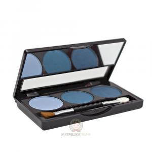 Тени для век 3-х цветные Smart 6 г тон 304 L'ATUAGE COSMETIC /4/ОПТ
