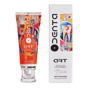 Паста зубная ODENTA  ART BLINK Whitening Orange Mint 75 мл Модум