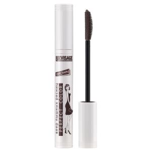 Тушь веер пышных ресниц Perfect Color LUXVISAGE коричневый   веер пышных ресниц