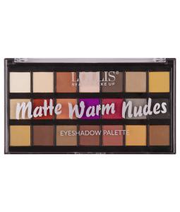 Тени для век LOLLIS Matte Warm Nudes Eyeshadow Palette 21 Colors 42 г Меркер Косметика/12/ОПТ
