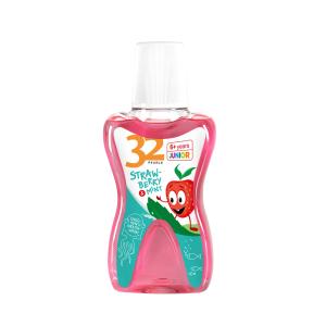 Ополаскиватель для полости рта 32 жемчужины детский с 6 лет земляника и мята 245мл MODUM