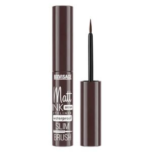 Подводка для глаз Matt INK waterproof Коричневый 4г LUXVISAGE