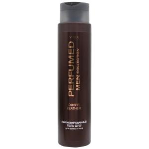 Гель-душ PERFUMED MEN Collection OMBRE LEATHER Парфюмированный д/волос и тела 400м Витэкс