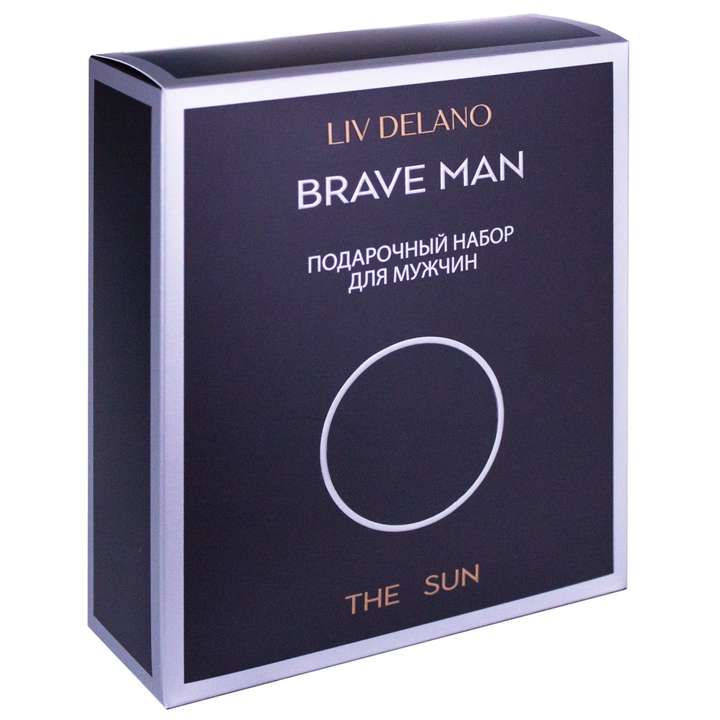 Подарочный набор для мужчин Brave man THE SUN Гель д/душа 250г+Шамп.д/всех тип.250г Белгейтс/12/ОПТ