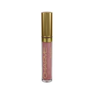 Блеск для губ Brilliant Shine CHARME розовый 6розовый персик  «эффект мокрых губ»
