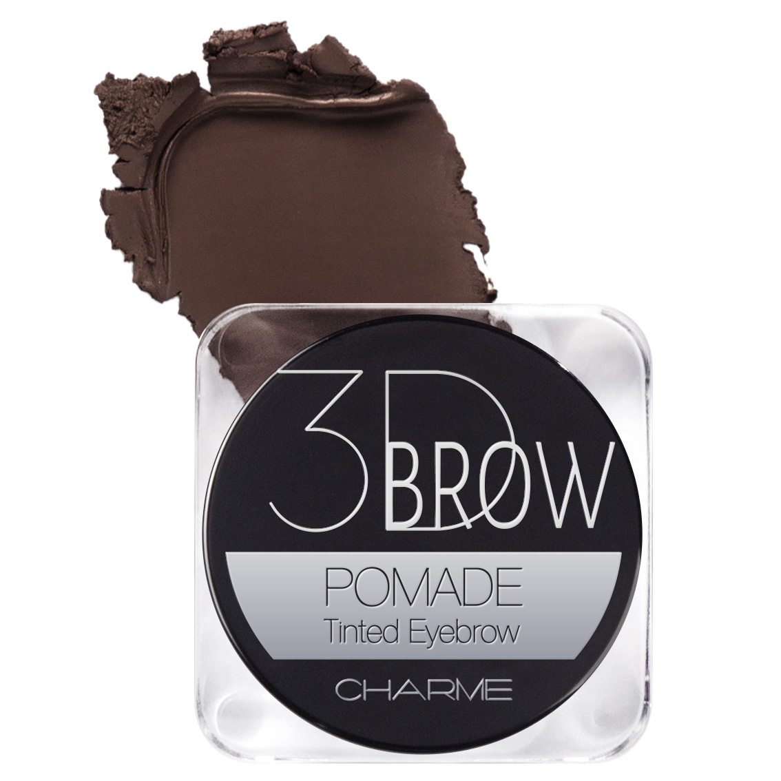 Помада для бровей 3D BROW тон 101 Шоколадный 4г CHARME /6/ОПТ