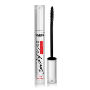 Тушь для ресниц LUXVISAGE Smoky eyes панорамный объем Черный