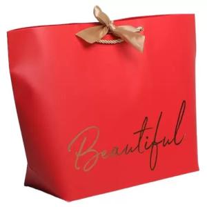 Пакет подарочный «Beautiful», 37х25х11 см оптом дом