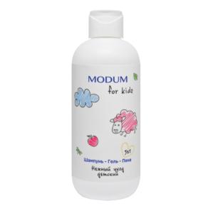 Шампунь-гель-пена MODUM FOR KIDS 3в1 Нежный уход детский 400г Модум