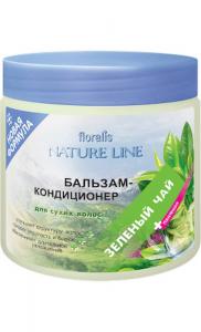 Бальзам-кондиционер NATURE LINE Зеленый чай для сухих волос 500г/Флоралис/16/ОПТ##