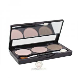 Тени для век 3-х цветные Smart 6 г тон 306 L'ATUAGE COSMETIC /4/ОПТ