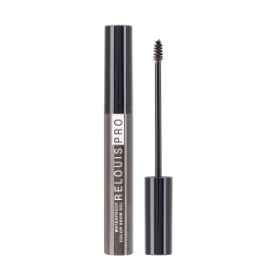 Гель для бровей Relous pro Relouis коричневый тон:04 dark brown естественный эффект