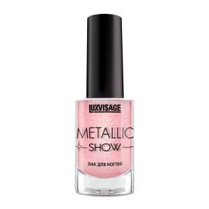 Лак для ногтей Metallic Show 9г тон 309 (Розовый жемчуг)/LUXVISAGE