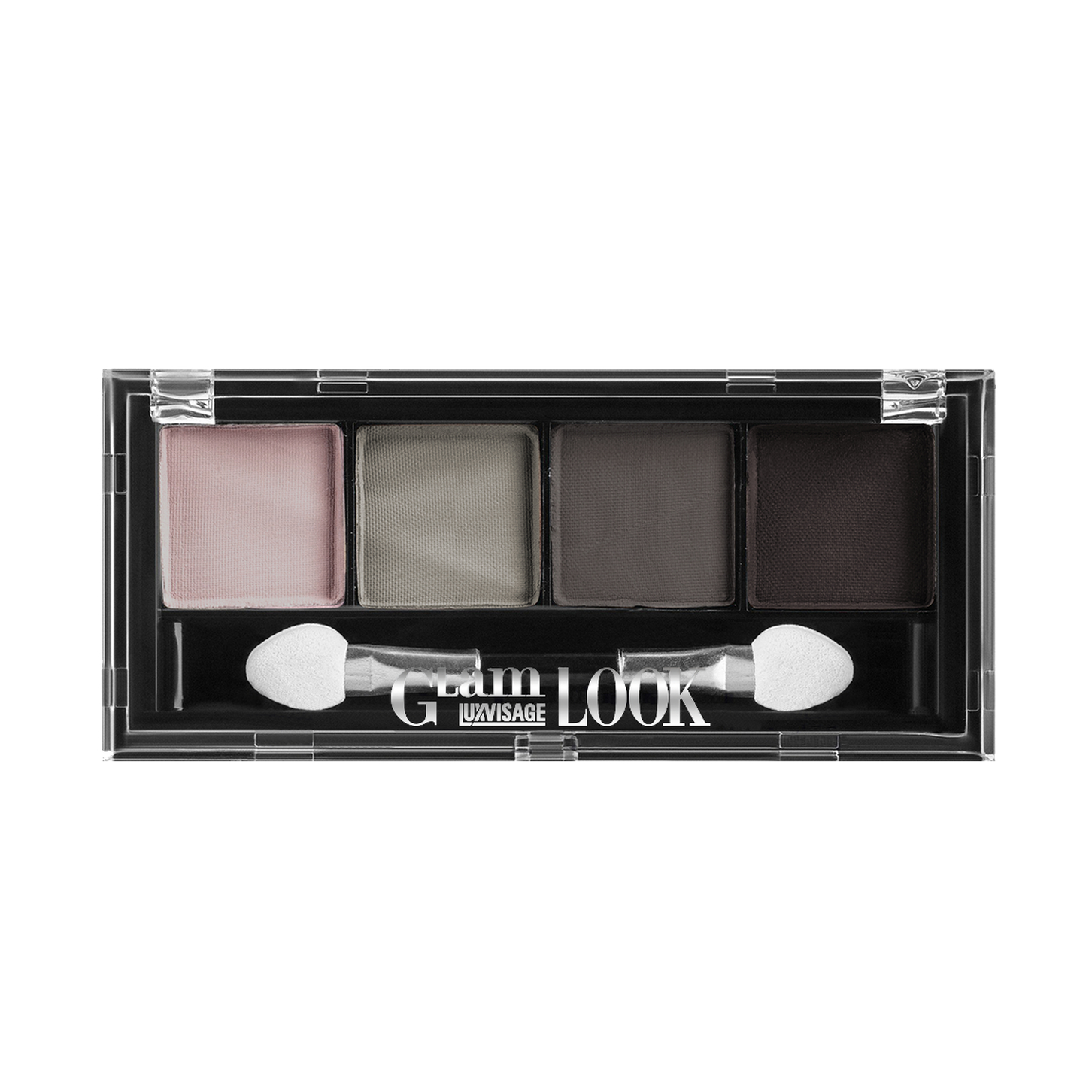 Тени Glam Look 4-х цветные тон 5  LUXVISAGE/4/М 