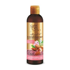Бальзам-ополаскиватель для волос Soft care питание объем и упругость масла семян хлопка и миндаля, активный комплекс растительных экстрактов (ростков пшеницы, риса азиатского, протеинов сои) Romax