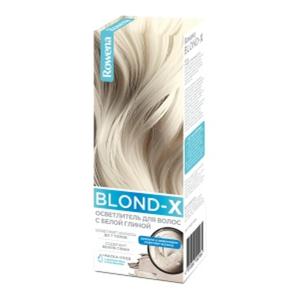 Осветлитель для волос с белой глиной Rowena BLOND-X    Rowena