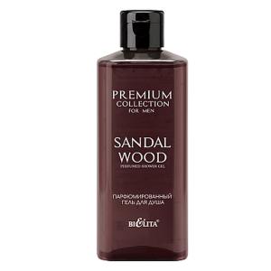 Гель для душа Premium Collection For Men Парфюмированный Sandal Wood 400мл Белита