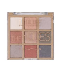 Тени для век LOLLIS The Nudes Eyeshadow Palette 01 18 г Меркер Косметика/24/ОПТ