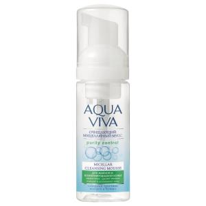 Мицеллярный мусс Agua Viva detox  сахарный тростник, шалфей, бузина, аллантоин Romax