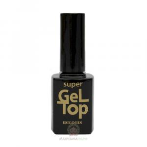Верхнее покрытие лака для ногтей "Super Gel Top" Relouis /6 М 
