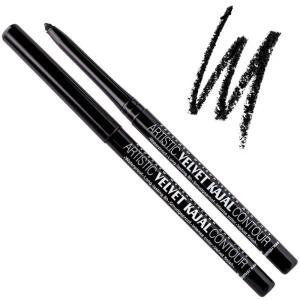 Карандаш для глаз механический Artistic Velvet Kajal Contour, тон 01 "Черный", RELOUIS, 10г.