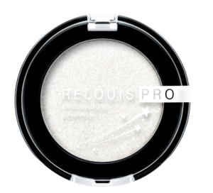 Тени для век Relous pro Relouis белый тон:01 snow  эффект сияния