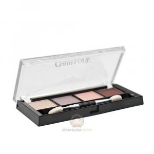 Тени Glam Look 4-х цветные тон 4  LUXVISAGE/4/М