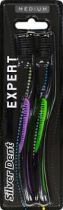 Щётка зубная SILVER DENT EXPERT DUO, 332 C/Модум/288