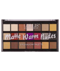 Тени для век LOLLIS Matte Warm Nudes Eyeshadow Palette 21 Colors 42 г Меркер Косметика