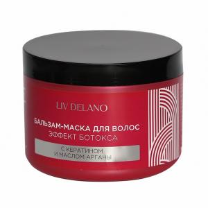 Бальзам-маска для волос Love my hair   эффект ботокса кератин, масло арганы Liv Delano