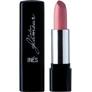Губная помада  Ines оранжевый №02 нежный персиковый 