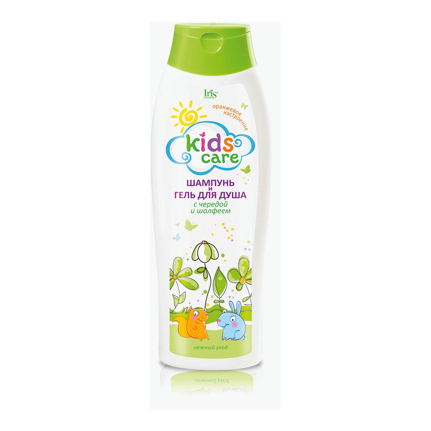 Шампунь и гель д/душа детский Kids Care с чередой и шалфеем 400 мл/Белорэк/12/МАЯК