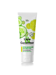 Крем для лица и век дневной Lime&Cucumber увлажняющий  IRIS