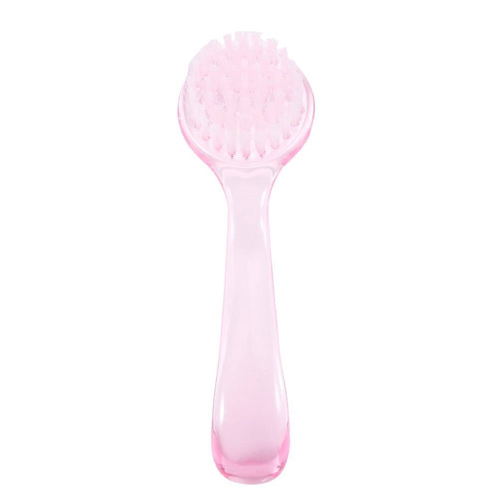 Щетка массажная для умывания, мягкая, серия "Igiene", розовая, размер 15х4,2х3,1см., Di Valore