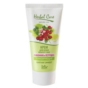 Крем для кожи вокруг глаз Herbal care Лимонник и петрушка, IRIS cosmetic, 50мл