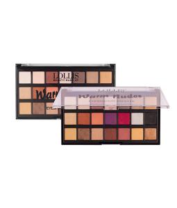 Тени для век LOLLIS Warm Nudes Eyeshadow Palette 21 Colors 42 г Меркер Косметика