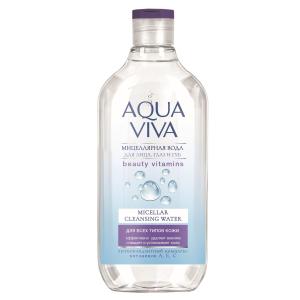 Мицеллярная вода Agua Viva detox освежающий экстракты алоэ и пиона, аллантоин, масло авокадо Romax